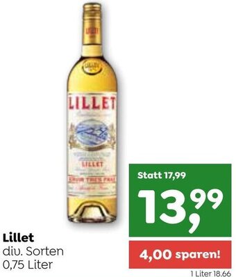 ADEG Lillet 0,75 Liter Angebot