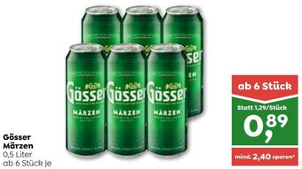 ADEG Gösser Märzen 0,5 Liter Angebot