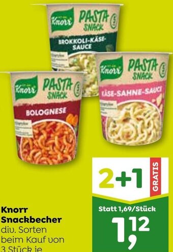 ADEG Knorr Snackbecher Angebot
