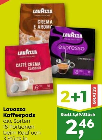 ADEG Lavazza Kaffeepads Angebot