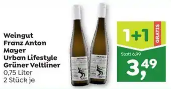 ADEG Weingut Franz Anton Mayer Urban Lifestyle Grüner Veltliner 0,75 Liter Angebot