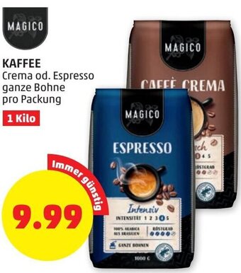 PENNY Magico Kaffee 1 Kilo Angebot