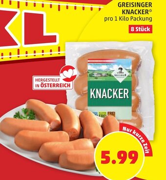 PENNY Greisinger Knacker Angebot