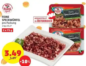 PENNY Handl Tyrol Feine Speckwürfel 2 x 75 g Angebot