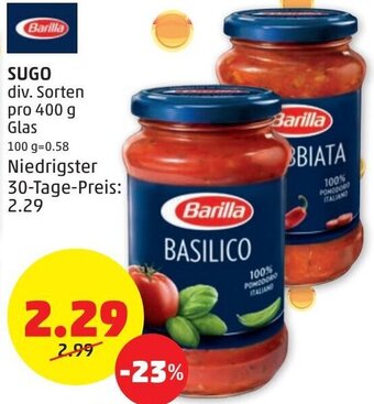 PENNY Barilla Sugo 400 g Angebot