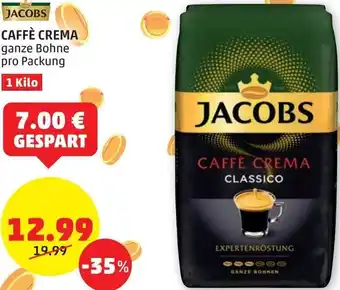 PENNY Jacobs Caffè Crema 1 kg Angebot