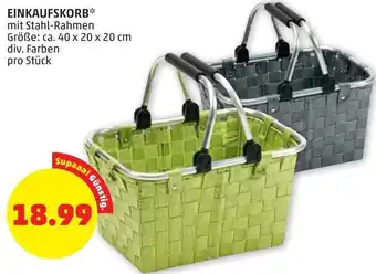 PENNY Einkaufskorb 40 x 20 x 20 cm Angebot