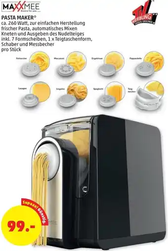 PENNY Maxxmee Pasta Maker Angebot