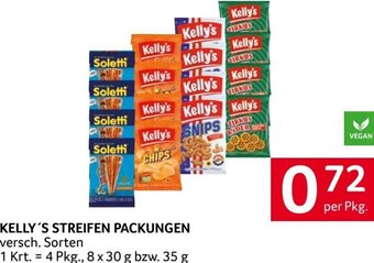 Transgourmet Kelly's Streifen Packungen Angebot