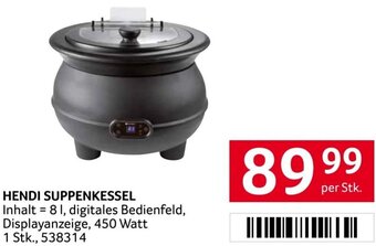 Transgourmet Hendi Suppenkessel Angebot