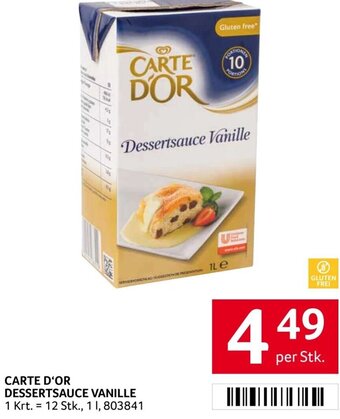 Transgourmet Carte D'Or Dessertsauce Vanille Angebot