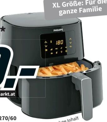 Media Markt Heißluftfritteuse essential airfryer xl hd9270-60 Angebot