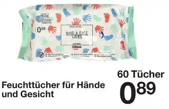 Feuchttücher Für Hände und Gesicht 60 Tücher