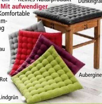 Norma Baumwoll sitzkissen Angebot