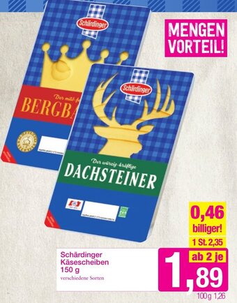 Sutterlüty Schärdinger Käsescheiben 150 g Angebot
