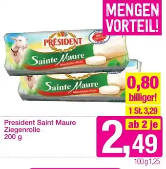 Sutterlüty President Saint Maure Ziegenrolle 200g Angebot