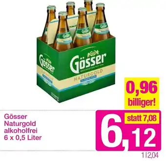 Sutterlüty Gösser Naturgold Alkoholfrei 6x0,5 Liter Angebot