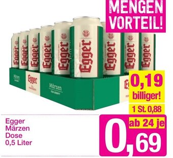 Sutterlüty Egger Märzen Dose 0,5 Liter Angebot