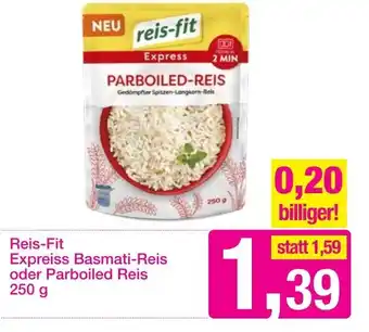 Sutterlüty Reis-Fit Expreiss Basmati-Reis oder Parboiled Reis 250g Angebot