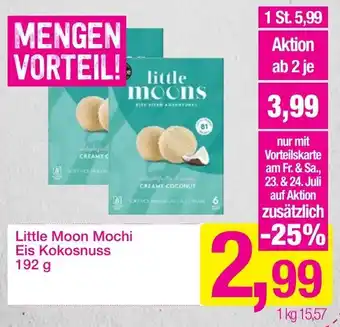 Sutterlüty Little Moon Mochi Eis Kokosnuss 192 g Angebot
