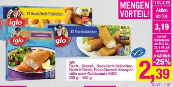 Sutterlüty Iglo Fisch-,Brezel-,Backfisch-Stäbchen Angebot