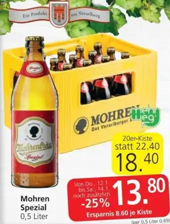 Spar Mohren Spezial 0,5 Liter Angebot