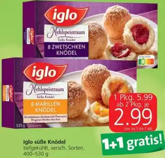 Spar Iglo Süße Knödel 400g- 530 g Angebot