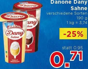 Unimarkt Danone Dany Sahne 190 g Angebot
