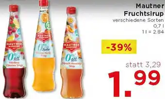 Unimarkt Mautner Fruchtsirup 0,7L Angebot