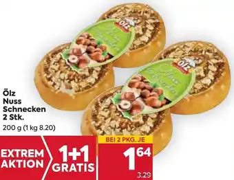 Billa Ölz Nuss Schnecken 2 Stk. 200 g Angebot