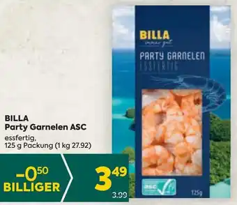 Billa Billa Party Garnelen ASC 125 g Angebot