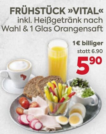 Billa Frühstück Vital Angebot
