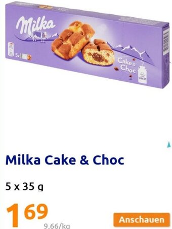 Action Milka Cake & Choc 5 x 35 g Angebot