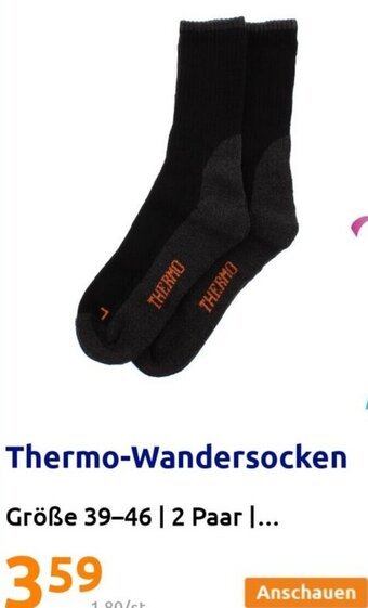 Action Thermo-Wandersocken 39-46| 2 Paar Angebot
