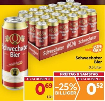 Billa Schwechater Bier Angebot