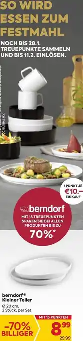 Billa berndorf® Kleiner Teller Angebot