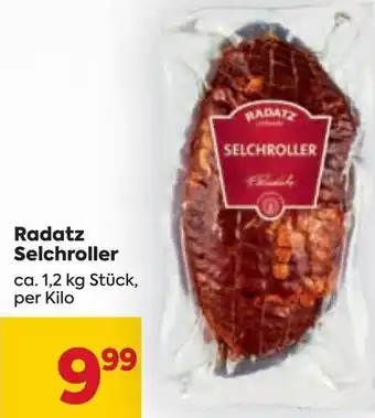 Billa Radatz Selchroller per kilo Angebot