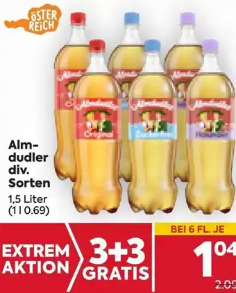 Billa Almdudler 1,5 liter Angebot