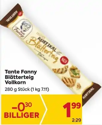Billa Tante Fanny Blätterteig Vollkorn 280 g Angebot