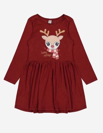 Takko Mädchen kleid - glitzerprint Angebot