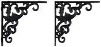 Mömax Wandhalter aus eisen in schwarz, 2er set Angebot