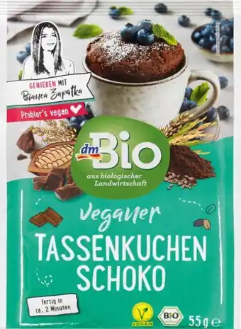 dm Veganer tassenkuchen schoko Angebot