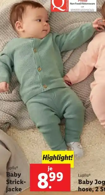 Lidl Lupilu Baby Strick-jacke Angebot