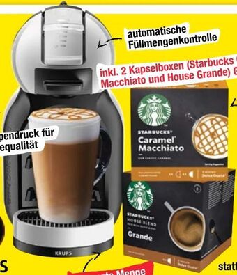 Maximarkt Dolce gusto starbucks bundle Angebot