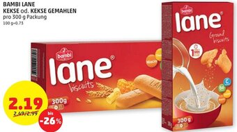 PENNY Bambi Lane Kekse od. Kekse Gemahlen 300 g Angebot