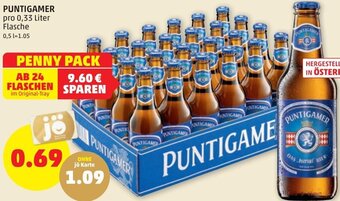 PENNY Puntigamer 0,33 Liter Angebot