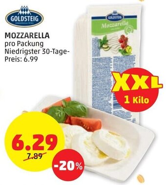 PENNY Goldsteig Mozzarella Angebot
