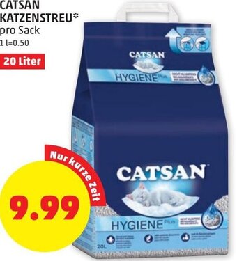 PENNY Catsan Katzenstreu 20 Liter Angebot