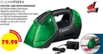 PENNY Cleanmaxx Polster-und Teppichreiniger Angebot