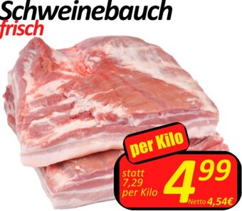 Wurstico Schweinebauch per kilo Angebot